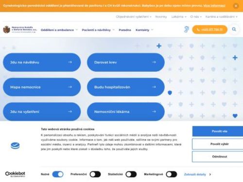 Ambulance fyzioterapeutů Nemocnice Benešov