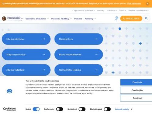 Ambulance lymfologie Nemocnice Benešov