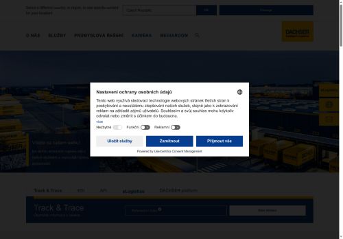 Zobrazit webové stránky DACHSER Czech Republic, a.s.