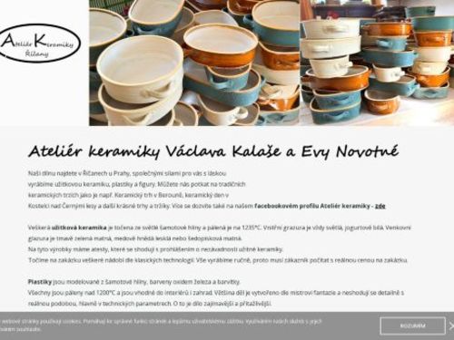 Ateliér keramiky Říčany