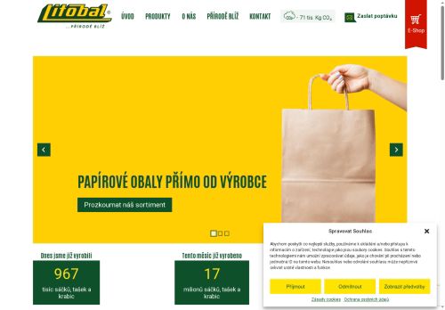 Zobrazit webové stránky Litobal