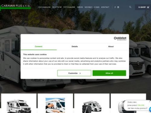 CARAVAN Plus - Prodej a servis karavanů