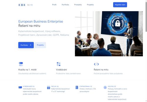 Zobrazit webové stránky European Business Enterprise, a.s.