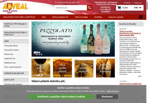 Zobrazit webové stránky Adveal Wines & Spirits