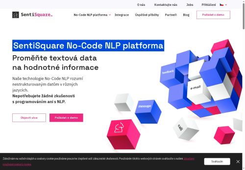 SentiSquare s.r.o. nabízí práci na pozici Frontend developer v obci Plzeň