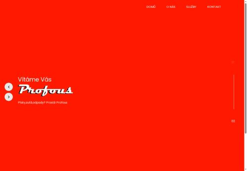 Zobrazit webové stránky Luboš Profous