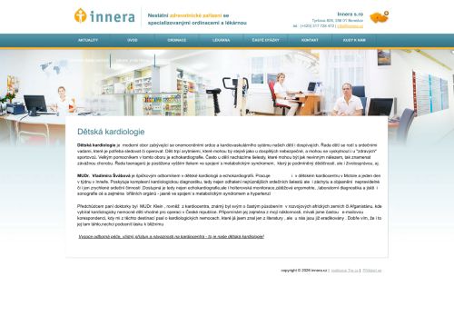 Zobrazit webové stránky Dětská kardiologická ambulance - MUDr. Marek Selko
