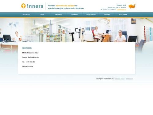 Interní ordinace - MUDr. Jitka Průchová