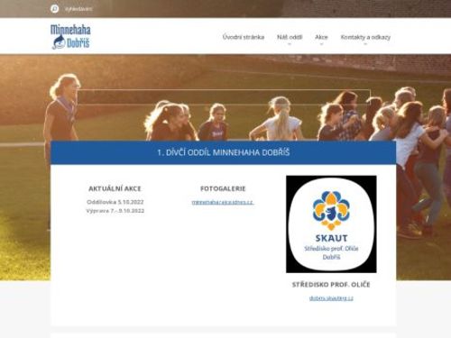 Junák - český skaut, středisko prof. Oliče Dobříš, z. s.