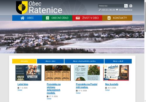Zobrazit webové stránky Obecní úřad Ratenice