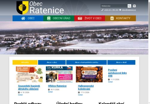 Zobrazit webové stránky Obecní úřad Ratenice