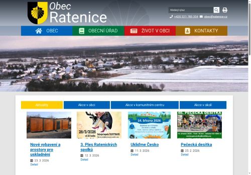 Zobrazit webové stránky Obecní úřad Ratenice
