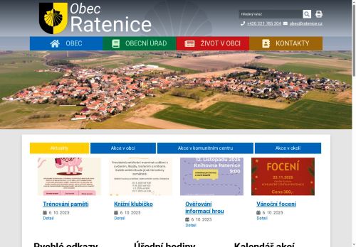 Zobrazit webové stránky Obecní úřad Ratenice