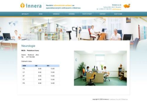 Neurologie - MUDr. Ivana Pekárková