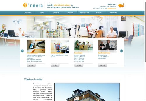 Zobrazit webové stránky Zdravotnické zařízení Innera s.r.o.