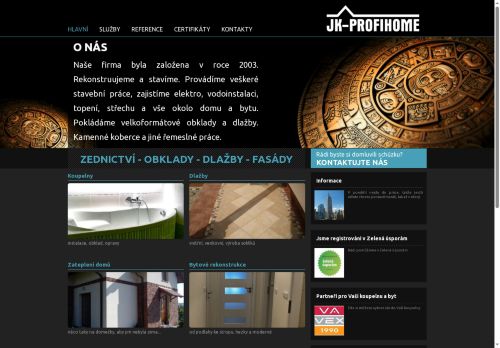 Zobrazit webové stránky JK Profihome