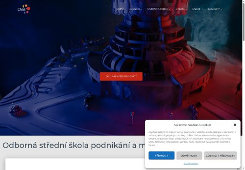 Zobrazit webové stránky Odborná střední škola podnikání a mediální tvorby Kolín s.r.o.