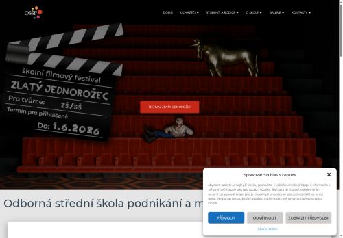 Zobrazit webové stránky Odborná střední škola podnikání a mediální tvorby Kolín s.r.o.