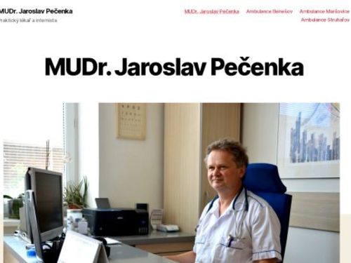 Praktický lékař pro dospělé a interní ambulance - MUDr. Jaroslav Pečenka