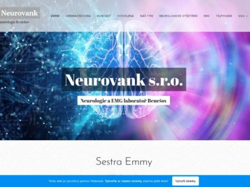 Neurologie a EMG Neurovank - MUDr. Jitka Vaňková, MUDr. Milada Urbančíková