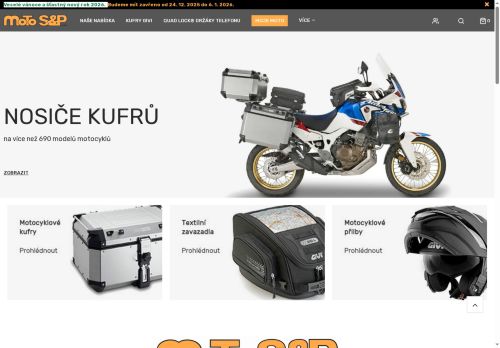 Zobrazit webové stránky MOTO S+P s.r.o.