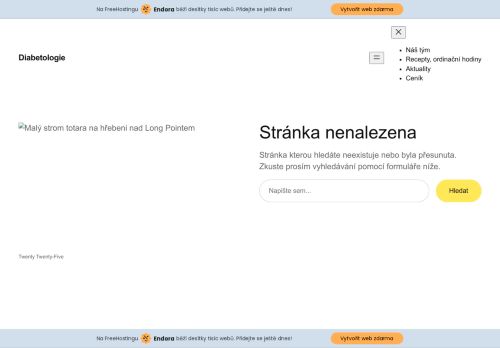 Zobrazit webové stránky Diabetologická a interní ambulance - MUDr. Helena Hrmová