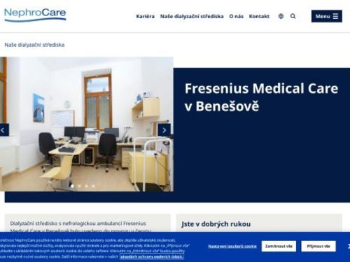 Dialyzační středisko s nefrologickou ambulancí Fresenius Medical Care Benešov