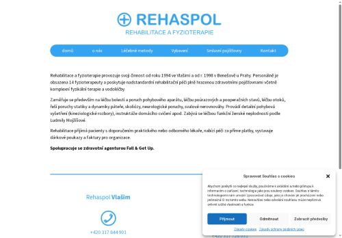 Zobrazit webové stránky Rehabilitace a fyzioterapie REHASPOL Benešov