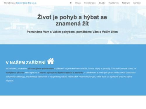 Rehabilitace Spine Cord BN s.r.o.