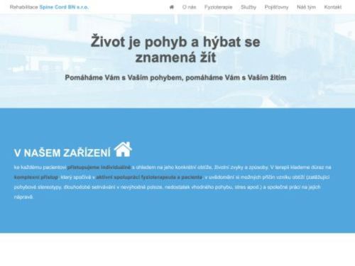 Rehabilitace Spine Cord BN s.r.o.