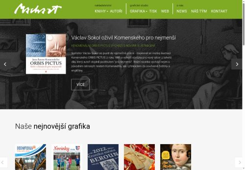 Zobrazit webové stránky Nakladatelství Machart