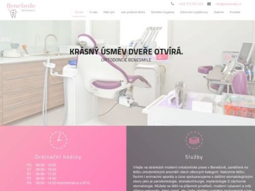 Ortodoncie BeneSmile - MDDr. Hana Řeháčková, MDDr. Nina Grégrová