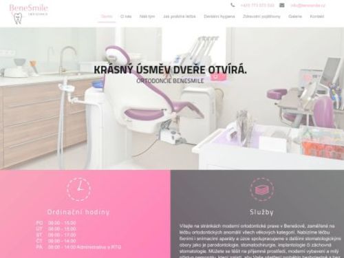 Ortodoncie BeneSmile - MDDr. Hana Řeháčková, MDDr. Nina Grégrová