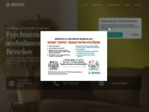 Psychiatrická ambulance BENEPS - MUDr. Katarína Hánělová, MUDr. Halka Korcová, MUDr. Zuzana Řeřichová