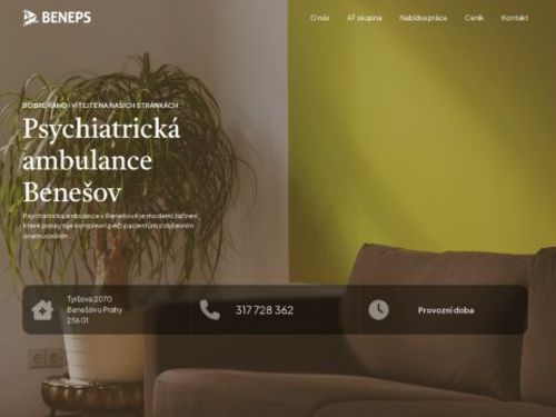 Psychiatrická ambulance BENEPS - MUDr. Katarína Hánělová, MUDr. Halka Korcová, MUDr. Zuzana Řeřichová
