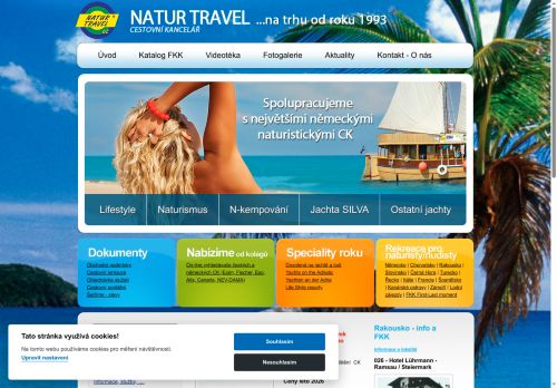 Zobrazit webové stránky Natur Travel, s.r.o