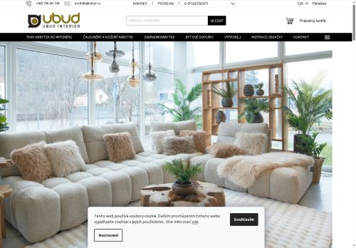 Zobrazit webové stránky Ubud interiér