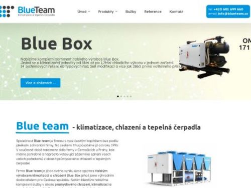 Klimatizace Blue team, s.r.o.