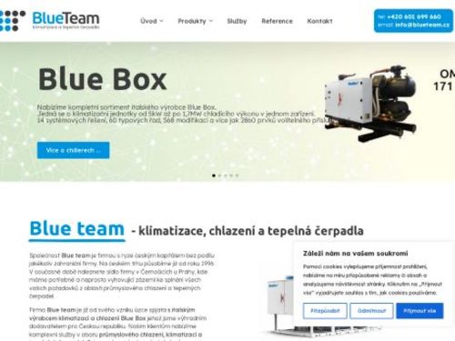 Klimatizace Blue team, s.r.o.