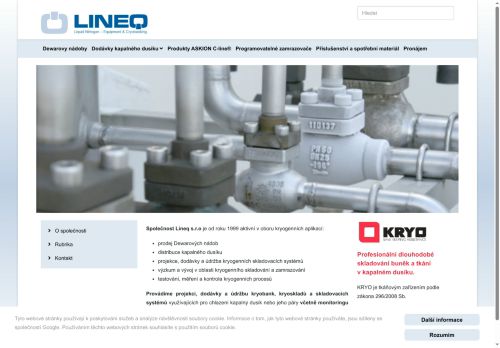 Zobrazit webové stránky Lineq
