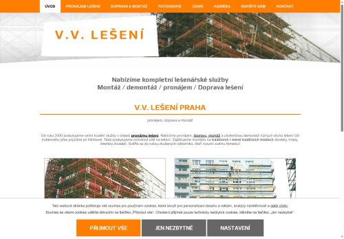 Zobrazit webové stránky V.V. LEŠENÍ s.r.o