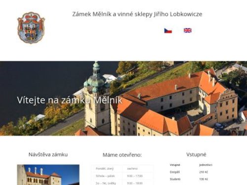 Zámek Mělník a vinné sklepy Jiřího Lobkowicze