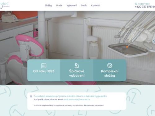 Zubní ordinace - MUDr. Jana Sádovská