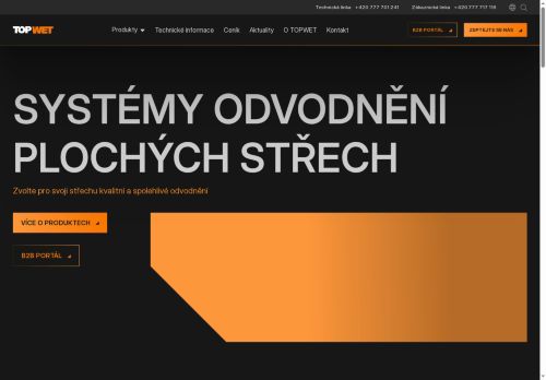 Zobrazit webové stránky TOPWET s.r.o.