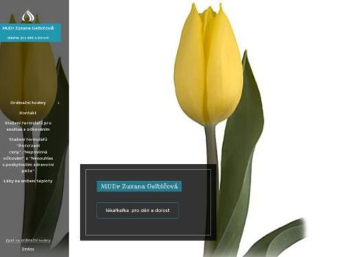 Praktický lékař pro děti a dorost - MUDr. Zuzana Gelbičová