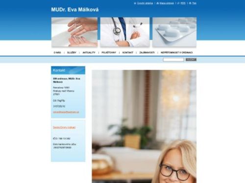 Praktický lékař pro dospělé - MUDr. Eva Málková