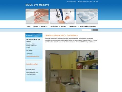 Praktický lékař pro dospělé - MUDr. Eva Málková