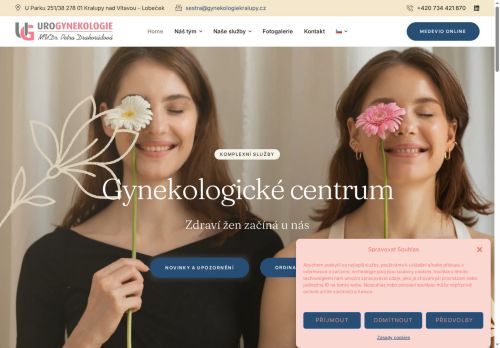 Zobrazit webové stránky Gynekologie - MUDr. Petra Drahorádová, PhD.