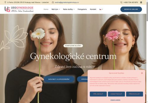 Zobrazit webové stránky Gynekologie - MUDr. Petra Drahorádová, PhD.