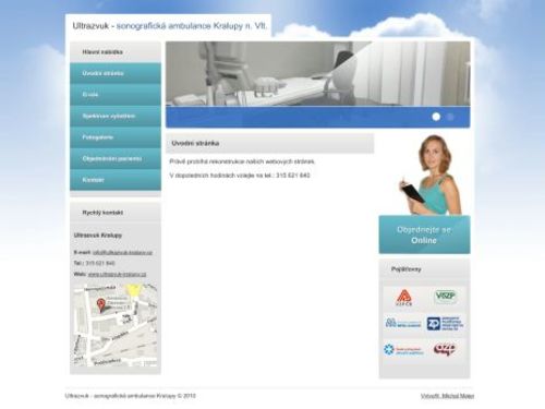 Sonografická ambulance (ultrazvuk) - KZ Diagnostic